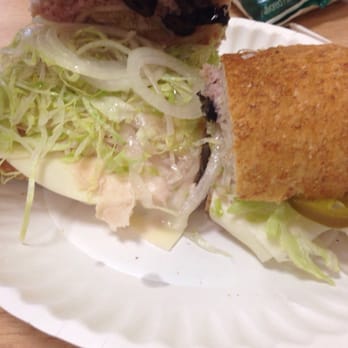 Tsunami Subs & Wraps - Turkey and Swiss on whole wheat - Delis Near Me - Boynton Beach, Florida