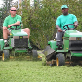 A-1T Perrin Lawn Services - two men on lawn mowers - Lawn Services Near Me - Greenville, South Carolina A-1T Perrin Lawn Services - two men on lawn mowers - Lawn Services Near Me - Greenville, South Carolina