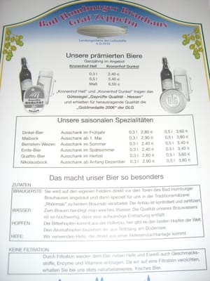 Menu photo 6 Kronenhof Bad Homburg, HE