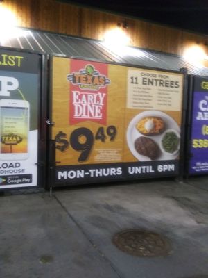 Menu photo 2 Texas Roadhouse Florence, SC Menu photo 2 Texas Roadhouse Florence, SC