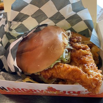 Hangry Joe's Hot Chicken - Chicken Sando - Chicken Shop Near Me - Fairfax, Virginia