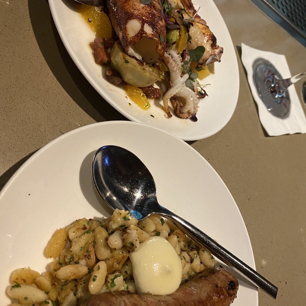 Jaleo - Sausage with white beans and Canary Island style Rabbit. - Spanish Near Me - Washington, DC, District of Columbia