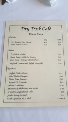 Menu photo 7 Drydock Cafe Boston, MA Menu photo 7 Drydock Cafe Boston, MA