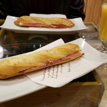 Chocolat-Box - Jamon sandwich and orange juice - Chocolatiers & Shops Near Me - Barcelona, B Chocolat-Box - Jamon sandwich and orange juice - Chocolatiers & Shops Near Me - Barcelona, B
