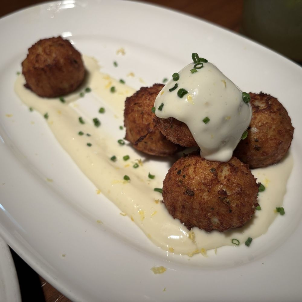 Corinne Austin - Crab Croquettes - New American Near Me - Austin, Texas