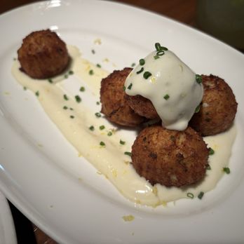 Corinne Austin - Crab Croquettes - New American Near Me - Austin, Texas