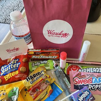 Marri Bailey - The amazing goodie bag you get after your wax! It has candy, lip balm, hand sanitizer, a fun pen etc!!! Love this idea , so fun! - Makeup Artists Near Me - Santa Rosa, California Marri Bailey - The amazing goodie bag you get after your wax! It has candy, lip balm, hand sanitizer, a fun pen etc!!! Love this idea , so fun! - Makeup Artists Near Me - Santa Rosa, California