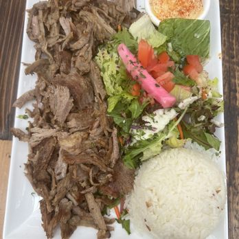 Sultan's Kebab - Lamb shawarma salad - Mediterranean Near Me - Livermore, California Sultan's Kebab - Lamb shawarma salad - Mediterranean Near Me - Livermore, California