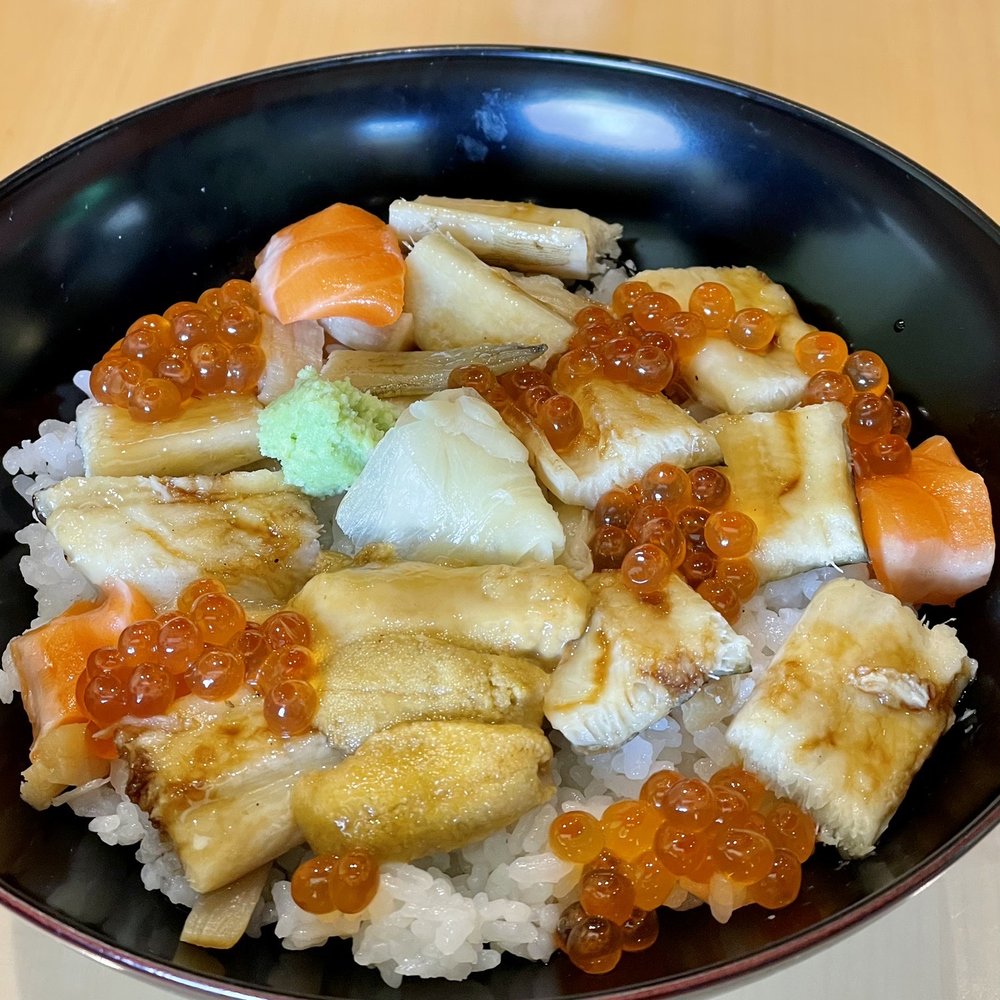 Koko i-naba Hawaii Kai - Anago Chirashi Bowl - Japanese Near Me - Honolulu, Hawaii Koko i-naba Hawaii Kai - Anago Chirashi Bowl - Japanese Near Me - Honolulu, Hawaii