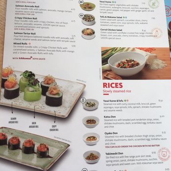 Udon - Menu as of opening July 2017 - Ramen Near Me - Jerez, California