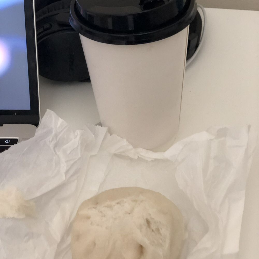 HH Tea - Pork bun and almond milk tea (hot) - Bubble Tea Near Me - Baltimore, Maryland HH Tea - Pork bun and almond milk tea (hot) - Bubble Tea Near Me - Baltimore, Maryland