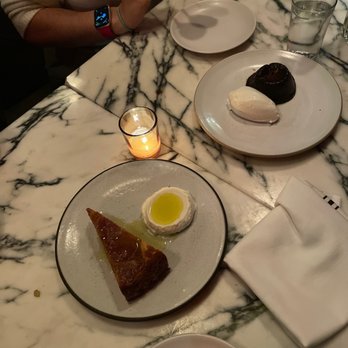 Bathhouse - Williamsburg - Olive oil cake and sticky toffee pudding - Massage Near Me - Brooklyn, New York