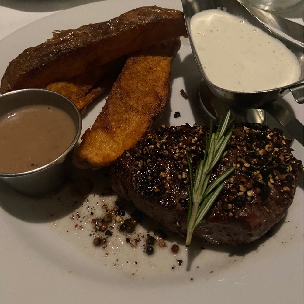 Steve Fields - Peppercorn Coated Filet - Steakhouses Near Me - Plano, Texas Steve Fields - Peppercorn Coated Filet - Steakhouses Near Me - Plano, Texas