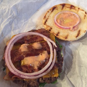 A Burger Place - Yes this happened so cool! - Burgers Near Me - Mukilteo, Washington