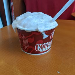 This is supposed to be the "Strawberry Blonde" creation.....wtf is this sad mess???