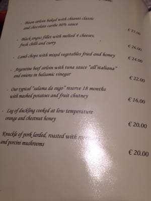 Menu photo 1 Big Night Ferrara, FE