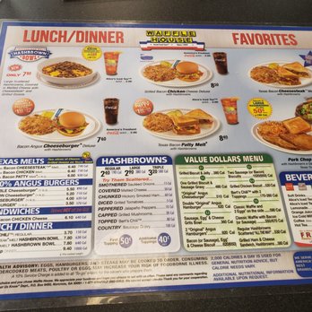 Waffle House - Menu - Breakfast & Brunch Near Me - Portsmouth, Virginia Waffle House - Menu - Breakfast & Brunch Near Me - Portsmouth, Virginia
