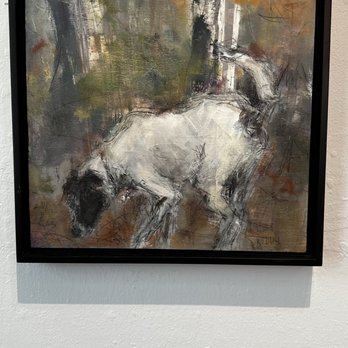 Graton Gallery - Painting by Sandra, this is her dog Sid isn't it lovely - Art Galleries Near Me - Graton, California