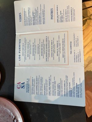 Menu photo 2 Casazul Laredo, TX Menu photo 2 Casazul Laredo, TX