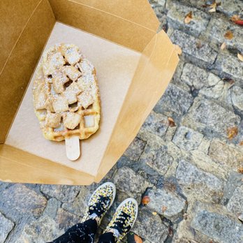 Cafe Arpeggio - Waffle pop; Cinnamon Toast Crunch - Coffee & Tea Near Me - New Bedford, Massachusetts