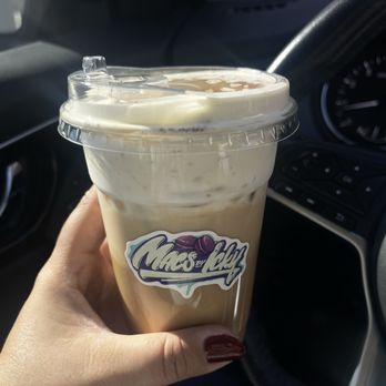 Macs By Icky - Iced Pumpkin Pie Latte with Pumkin Soft Top - Desserts Near Me - Union City, California Macs By Icky - Iced Pumpkin Pie Latte with Pumkin Soft Top - Desserts Near Me - Union City, California
