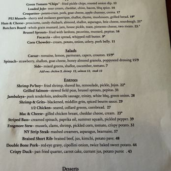 Sérénité Restaurant - Menu - French Near Me - Medina, Ohio