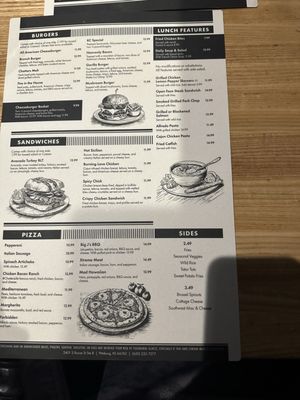 Menu photo 5 Chatters Pittsburg, KS