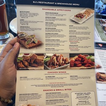 BJ's Restaurant & Brewhouse - Menu as of 01/13/2023 - Breweries Near Me - Goodyear, Arizona