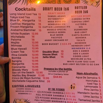 Chilito's - Cocktails - Mexican Near Me - Newburgh, New York