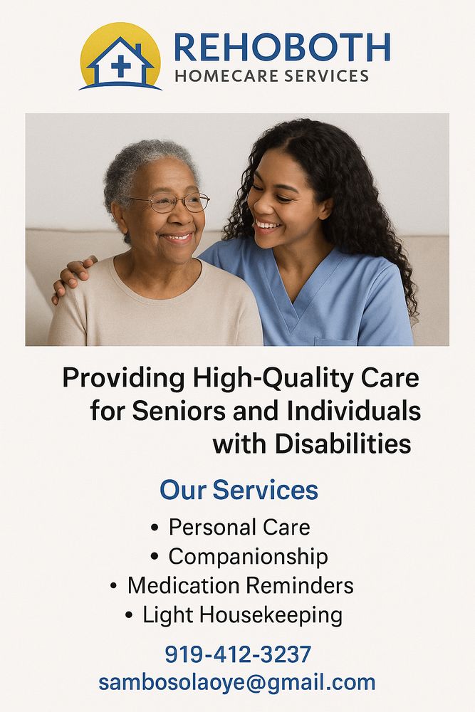 Rehoboth Homecare Services - home care agency in Greensboro, NC