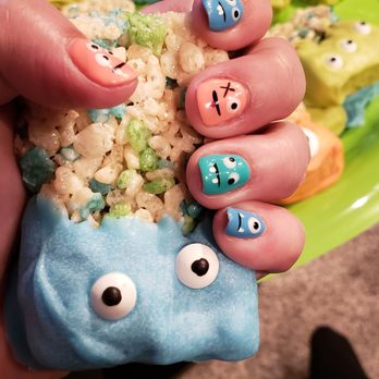 Real Nail & Spa - I wanted nails to match my son's birthday party theme! - Waxing Near Me - Niles, Illinois Real Nail & Spa - I wanted nails to match my son's birthday party theme! - Waxing Near Me - Niles, Illinois