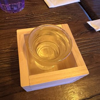 Izakaya Haru - Double shot sake with more in box - Desserts Near Me - Bayside, New York Izakaya Haru - Double shot sake with more in box - Desserts Near Me - Bayside, New York