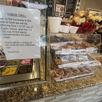 Kabab Grill Restaurant - Dessert - Mediterranean Near Me - Westminster, California