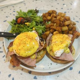 4/16/26 Classic Benedict, English muffin was a bit tough