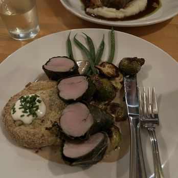 Watershed Cafe - Dried up pork tenderloin - New American Near Me - Leavenworth, Washington