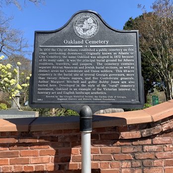 Historic Oakland Cemetery - Landmarks & Historical Buildings Near Me - Atlanta, Georgia