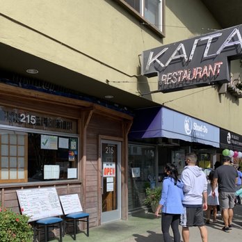 Kaita Restaurant - Menu boards and the entrance - Japanese Near Me - San Jose, California