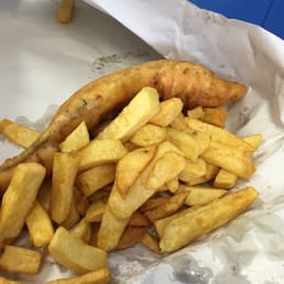 Haddock and chips
