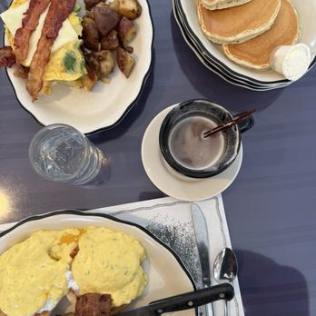 Village Pancake House - Eggs Benedict Omelette Pancakes - Seafood Near Me - Rowley, Massachusetts Village Pancake House - Eggs Benedict Omelette Pancakes - Seafood Near Me - Rowley, Massachusetts
