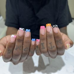 Angel Nails & Bar - My nails were all hand painted designs and I couldn't love them more!