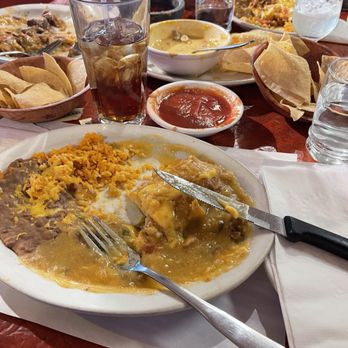 La Fiesta Restaurant - Half eaten chili Smothered Relleno Special - Mexican Near Me - Denver, Colorado La Fiesta Restaurant - Half eaten chili Smothered Relleno Special - Mexican Near Me - Denver, Colorado