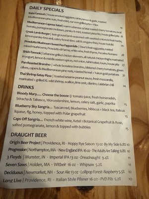 Menu photo 6 Semolina Kitchen & Bar Medford, MA Menu photo 6 Semolina Kitchen & Bar Medford, MA
