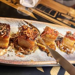Pickled Radish Provisions - Pork Belly appetizer