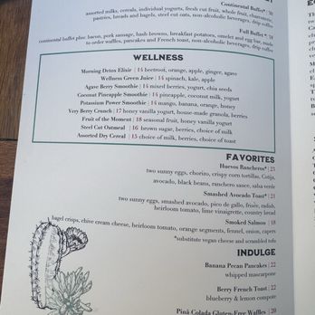 Rita's Cantina & Bar - Menu - Breakfast & Brunch Near Me - Scottsdale, Arizona Rita's Cantina & Bar - Menu - Breakfast & Brunch Near Me - Scottsdale, Arizona