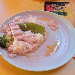 Virgin Islands Food Tours - Seared tofu, garlic butter rice and stir fried veggies