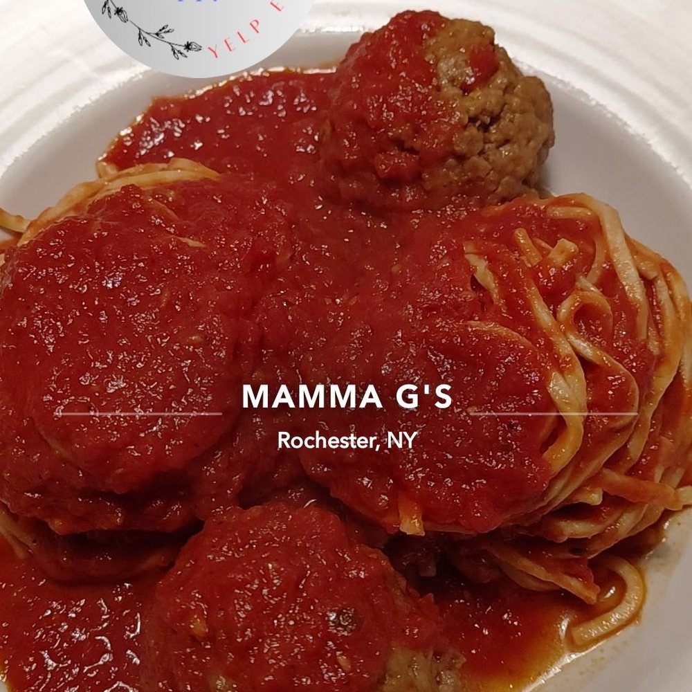 Mamma G's - House made spaghetti noodles, red sauce, and meatballs! The best in Rochester! - Italian Near Me - Rochester, New York