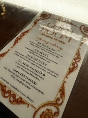 Menu photo 7 Behind Closed Doors Houston, TX
