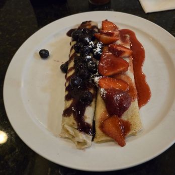 New Day Cafe - Strawberry and blueberry crepes - American Near Me - Henderson, Nevada