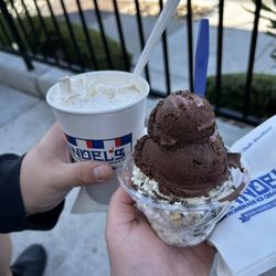 Handel's Homemade Ice Cream - Hurricane and medium dish!