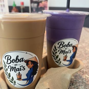 Mai's Cafe - Vietnamese Iced Coffee (no ice) and Ube Vietnamese Coffee - Vietnamese Near Me - Ventura, California Mai's Cafe - Vietnamese Iced Coffee (no ice) and Ube Vietnamese Coffee - Vietnamese Near Me - Ventura, California